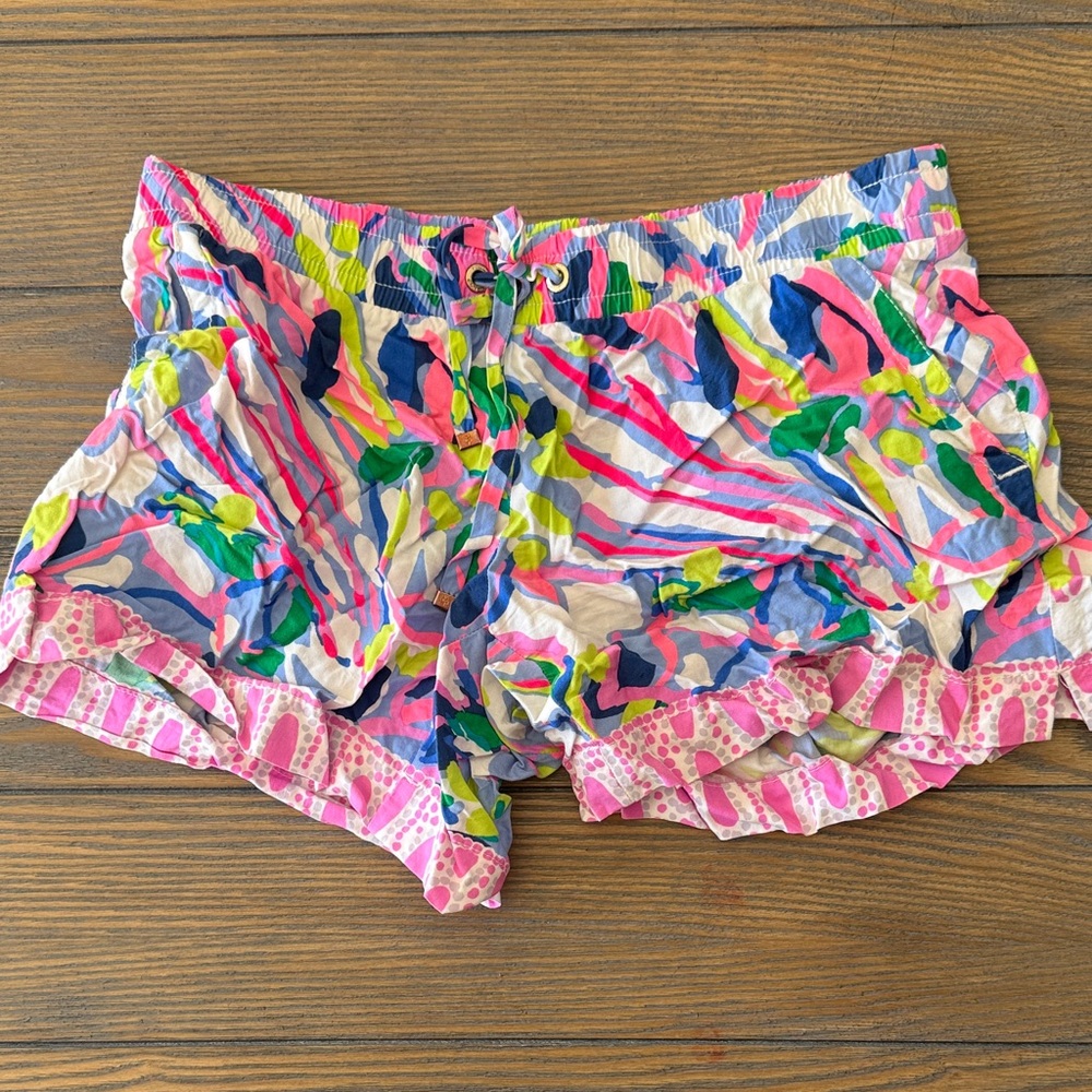 Lilly Pulitzer Pink and Blue Shorts